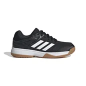 Siatkówka - Dziecięce Buty halowe ADIDAS SPEEDCOURT K IE8035 – Czarny - miniaturka - grafika 1