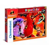 Puzzle - Clementoni Puzzle 104el The Incredibles 2 27106 - miniaturka - grafika 1