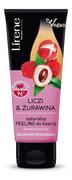 Peelingi i scruby do twarzy - Lirene Lirene - SUPERFOOD - Naturalny peeling do twarzy - Liczi &amp; Żurawina - 75 ml - miniaturka - grafika 1