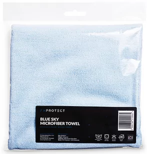 FX Protect Blue Sky Microfiber Towel  mikrofibra bez obszycia, 500gsm, 40x40cm - Akcesoria do mycia samochodu - miniaturka - grafika 1