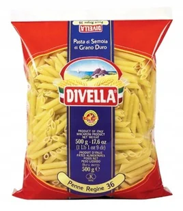Divella Penne Regine 36 włoski makaron 500 g - Makaron - miniaturka - grafika 1