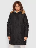 Kurtki damskie - Helly Hansen Parka Mayen 53303 Czarny Regular Fit - miniaturka - grafika 1