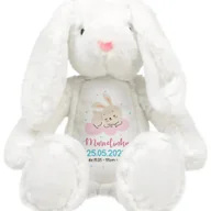 Maskotki i pluszaki - Maskotka Przytulanka Miś KRÓLICZEK Na Prezent Urodziny METRYCZKA IMIĘ Wzory - miniaturka - grafika 1