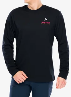 Bluza Marmot For Life Tee LS - black - Bluzy damskie - miniaturka - grafika 1