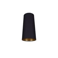 Oprawy, klosze i abażury - Nowodvorski Abażur PETIT B BLACK/GOLD 8338 8338 - miniaturka - grafika 1