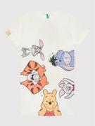Piżamy dla dziewczynek - Benetton United Colors Of Koszula nocna 30960C003 Biały Regular Fit - miniaturka - grafika 1