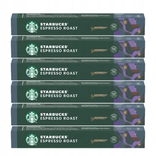 Starbucks Nespresso Espresso Roast 60 kapsułek 6x57g - Kawa w kapsułkach i saszetkach - miniaturka - grafika 1