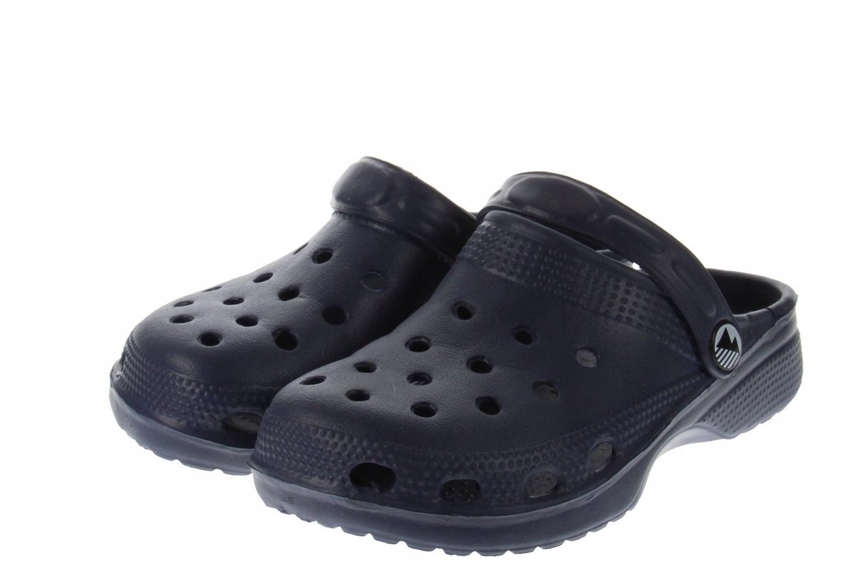 BUTY DZIECIĘCE KLAPKI WSUWANE GRANATOWE 32 ŻDM