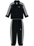 Dresy i komplety dla chłopców - Adidas Dres adicolor Sst GN8441 Czarny Regular Fit - miniaturka - grafika 1