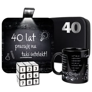 Zestaw Prezentowy dla Geniusza - prezent na 40 urodziny - prezent na 40stkę - Księgarnia OUTLET - miniaturka - grafika 1