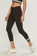 Legginsy - Puma legginsy treningowe 586828 damskie kolor czarny gładkie - miniaturka - grafika 1