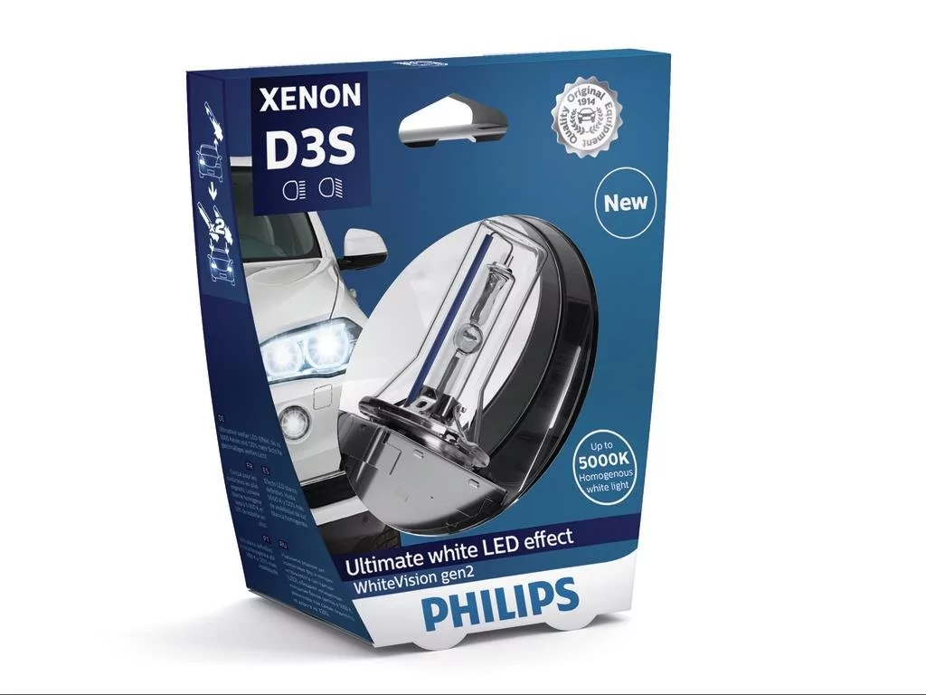 Philips Żarówka samochodowa D3S Xenon WhiteVision PK32d-5 35 W 42 V 1 szt