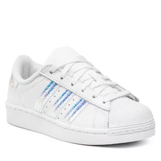 Buty dla dziewczynek - Adidas Buty Superstar C FV3147 Ftwwht/Ftwwht/Ftwwht - grafika 1