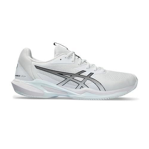 ASICS Solution Speed FF 3 Clay, Męskie trampki 40.5 EU, Biały czarny, 40.5 EU