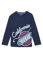 Bluzki damskie - Guess Bluzka L5YI26 K8HM4 Granatowy Regular Fit - miniaturka - grafika 1