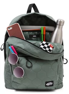 Plecak miejski Vans Long Haul II - duck green - Plecaki - miniaturka - grafika 4