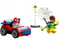 Figurki dla dzieci - KLOCKI LEGO MARVEL SPIDEY SAMOCHÓD SPIDERMANA I DOCK OCK ZESTAW - miniaturka - grafika 1