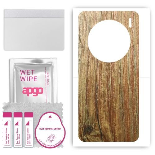 folia naklejka skórka strukturalna na TYŁ do Vivo X100s - Drewno Sosna Antyczna - apgo SKINS