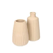 Wazony i flakony - Dekoria pl pl Komplet wazonów Vanilia 10 x 18 cm 814-752 - miniaturka - grafika 1