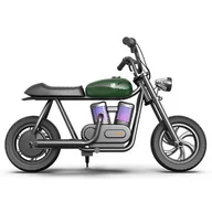 Motocykle - Motocykl elektryczny dla dzieci HYPER GOGO Pioneer 12 Plus, 21,9 V 5,2 Ah 160 W, opony 12'x3', 12 km - zielony - miniaturka - grafika 1