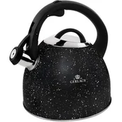 Czajniki na gaz - Czajnik GERLACH Granitex 2.8 l Czarny - miniaturka - grafika 1