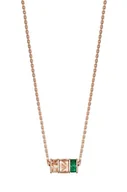Naszyjniki - Emporio Armani naszyjnik ze srebra pokrytego złotem EG3577221 - miniaturka - grafika 1