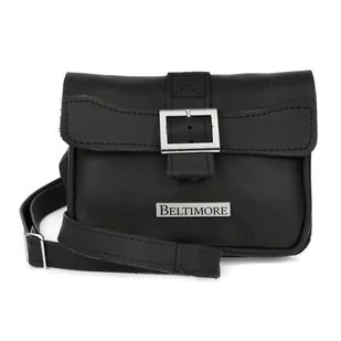ETUI KABURA kelnerska saszetka skórzana Beltimore F07 czarny - Etui na klucze - miniaturka - grafika 1