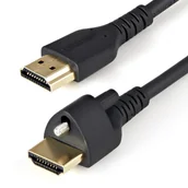Kable - StarTech HDMM1MLS kabel HDMI 1 m HDMI Typu A (Standard) Czarny - miniaturka - grafika 1