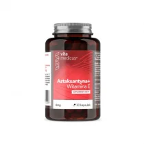 HERBAMEDICUS VITA MEDICUS ASTAKSANTYNA+ WIT. E 30 KAPS. - Żele i maści lecznicze - miniaturka - grafika 2