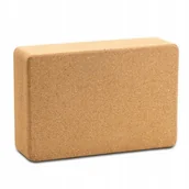 Klocki do jogi - Kostka Do Jogi Korkowa Klocek Do Ćwiczeń - miniaturka - grafika 1