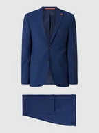 Garnitury - Garnitur o kroju extra slim fit z dodatkiem żywej wełny - miniaturka - grafika 1
