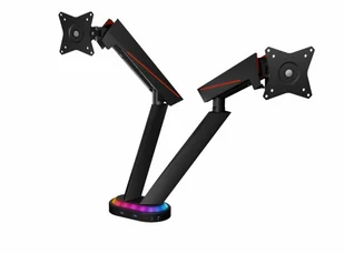 ICY BOX Uchwyt do monitora z USB HUB i RGB | - Uchwyty do monitorów - miniaturka - grafika 1