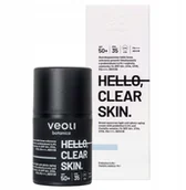 Balsamy i kremy do opalania - VEOLI BOTANICA_Hello Clear Skin szerokopasmowy lekki krem ochronny przeciw fotostarzeniu z Prebiotykami 0,5% i Wąkrotą Azjatycką 1% SPF50+ 50ml - miniaturka - grafika 1