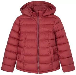 Kurtki i płaszcze dla dziewczynek - Pepe Jeans Simone krótka kurtka dziewczęca, Czerwony (bordowy), 14 lat - grafika 1