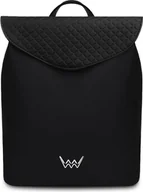 Plecaki - Plecak miejski damski Vuch Joanna Diamond Czarny Jeden rozmiar - miniaturka - grafika 1