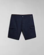 Spodenki męskie - shorts e bermuda uomo napapijri n-deline np0a4hot 176 blu marine - miniaturka - grafika 1