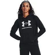 Bluzy damskie - Under Armour Damska bluza z kapturem Rival Fleece Big Logo - miniaturka - grafika 1