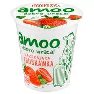 Kefiry, jogurty, maślanki - Amoo Roślinny produkt fermentowany urzekająca truskawka 150 g - miniaturka - grafika 1