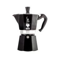 Zaparzacze i kawiarki - Kawiarka Bialetti Moka Express 6 tz czarna - miniaturka - grafika 1