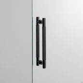 Zawiasy, okucia i inne akcesoria - Uchwyt meblowy obustronny Pull Bar Double-sided Metalowy Czarny - miniaturka - grafika 1