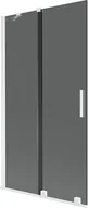 Parawany nawannowe - Mexen Velar parawan nawannowy 2-skrzydłowy rozsuwany 100 x 150 cm, grafit, biały - 896-100-000-41-20 - miniaturka - grafika 1