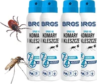 Zwalczanie i odstraszanie szkodników - Bros BROS - spray na komary i kleszcze 90ml - 4 szt. - miniaturka - grafika 1