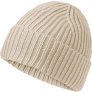 VAUDE Czapka Moena Beanie Ii, Ecru, rozmiar uniwersalny - Czapki damskie - miniaturka - grafika 1
