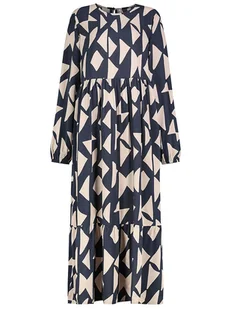 Sublevel Sukienka w kolorze granatowo-kremowym - Sukienki - miniaturka - grafika 1