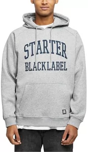 STARTER BLACK LABEL Męska bluza z kapturem Raglan, Heathergrey, XL - Bluzy męskie - miniaturka - grafika 1