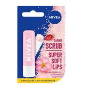 Balsamy do ust - Nivea Caring Scrub 5,5ml - miniaturka - grafika 1