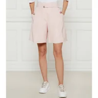 Spodenki damskie - BOSS BLACK Wełniane szorty Taleda Regular Fit - miniaturka - grafika 1
