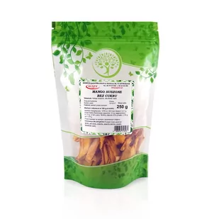Agnex krzysztof wierzbicki Mango suszone bez cukru 250g MANGO NATURALNE(1) - Owoce świeże i suszone - miniaturka - grafika 1