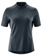 Koszulki sportowe damskie - Gonso Koszulka kolarska "Adventure" w kolorze antracytowym - miniaturka - grafika 1
