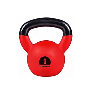 THORN+fit Odważnik Kettlebell gumowany 6 kg - Kettlebell - miniaturka - grafika 1